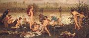 Frederick Walker,ARA,RWS The Bathers USA oil painting reproduction